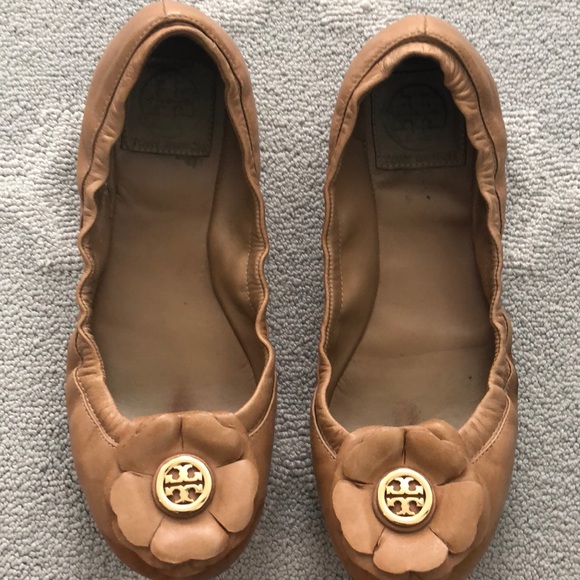 Tory Burch Shelby flat vintage mestico - Picture 2 of 8